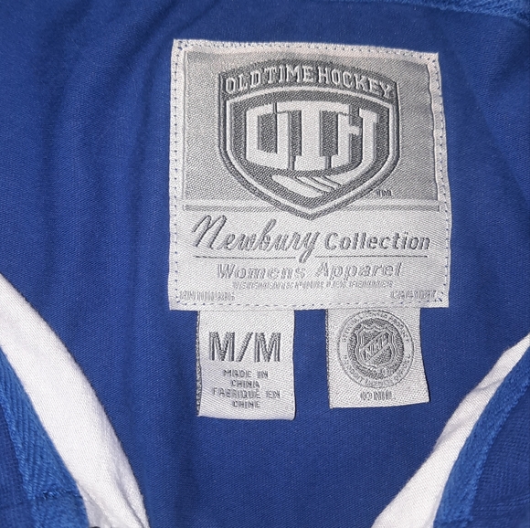 NHL | OldTime Hockey Newbury Collection Toronto Maple Leafs Long Sleeve Size M - Picture 5 of 9